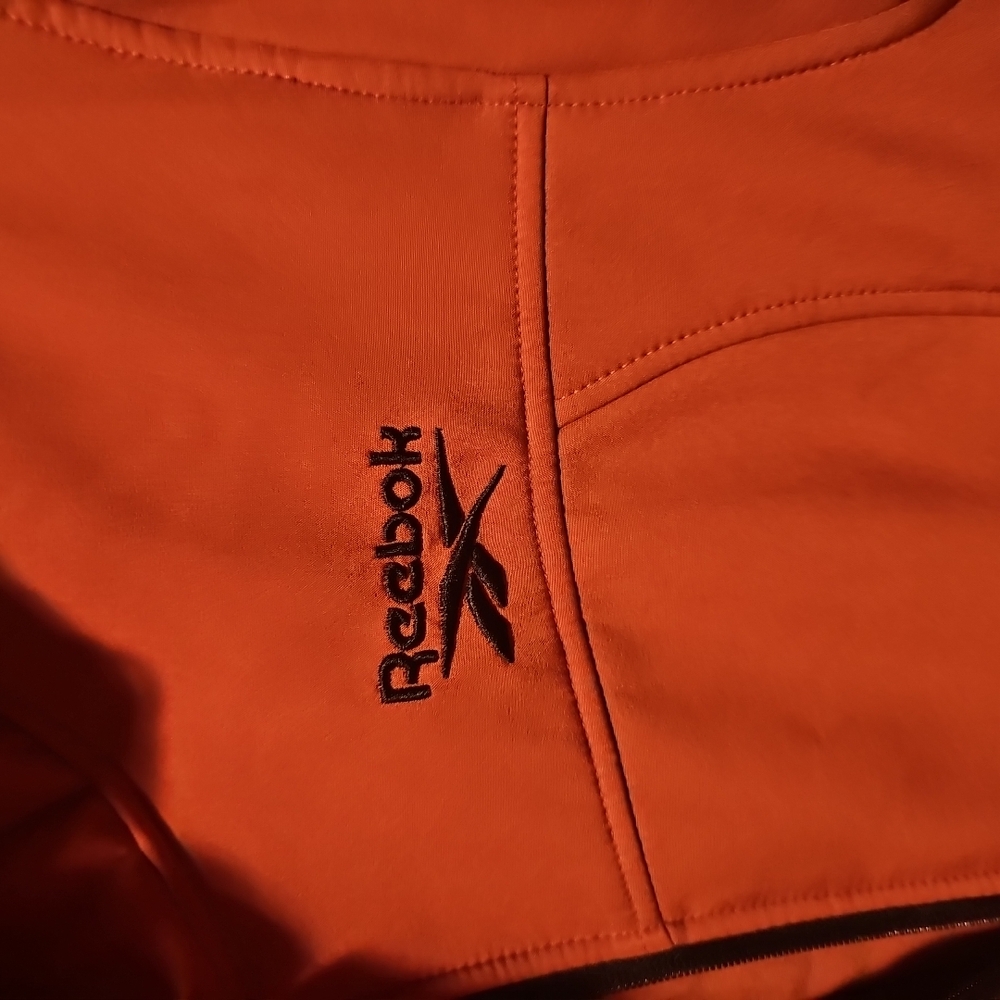 Reebok Womens Activewear Orange Jacket